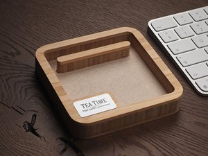 Organizator de birou din lemn 1846292