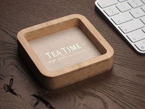 Organizator de birou din lemn 1849292