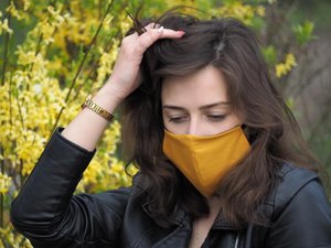 Mască de protecție facială din bumbac VENUS 1377165